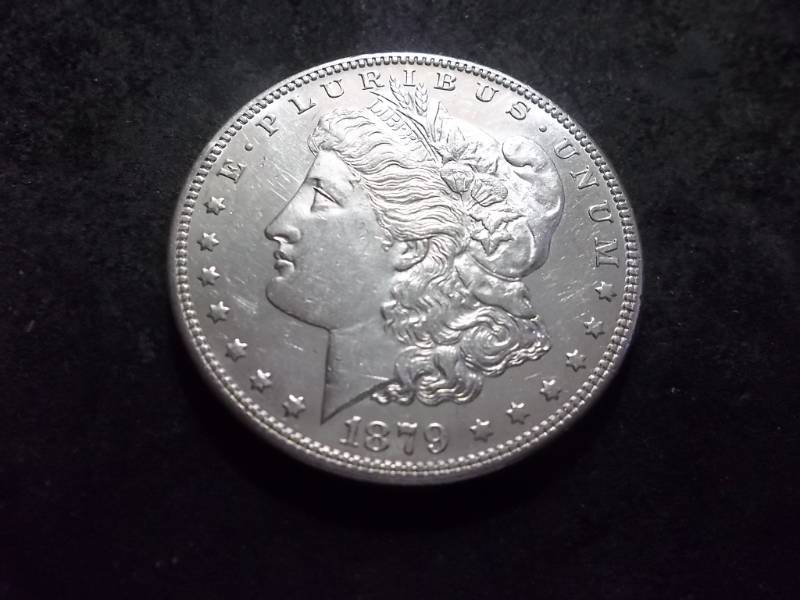 lot 6 image: 1879 S  Morgan Silver Dollar
