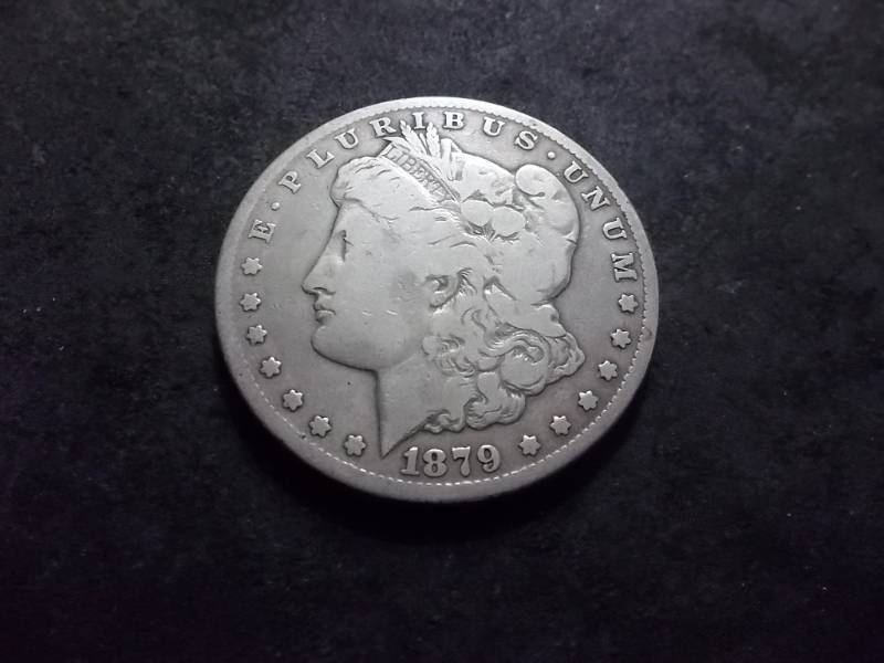 lot 7 image: 1879 CC  Morgan Silver Dollar