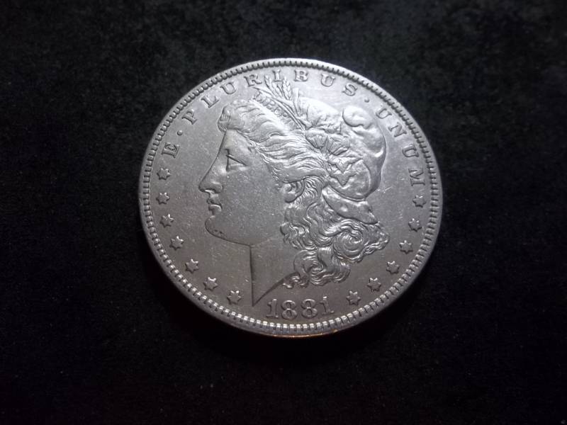 lot 12 image: 1881 Morgan Silver Dollar