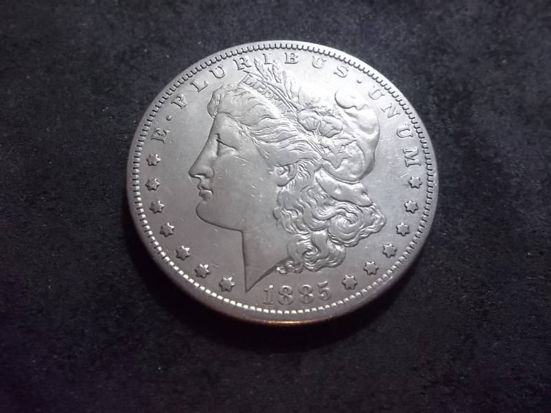 lot 30 image: 1885 S Morgan Silver Dollar