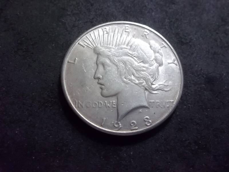 lot 50 image: 1923 S Peace Silver Dollar