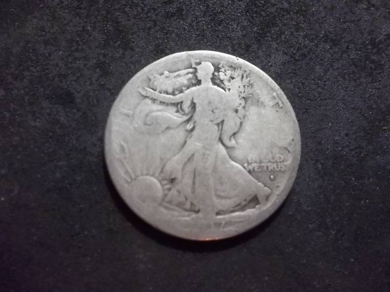 lot 63 image: 1917 S Obverse Mint Walker Half Dollar