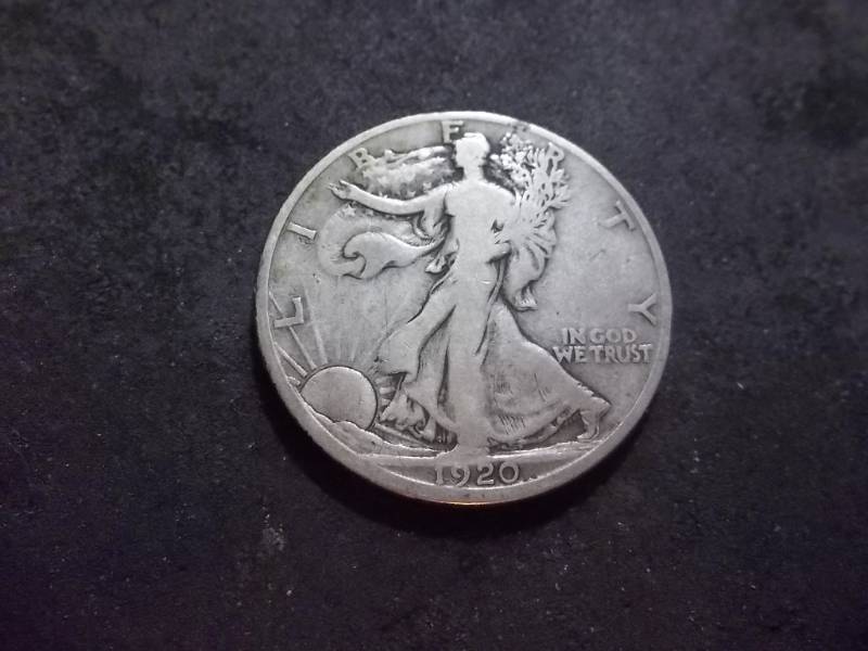 lot 72 image: 1920 S Walker Half Dollar