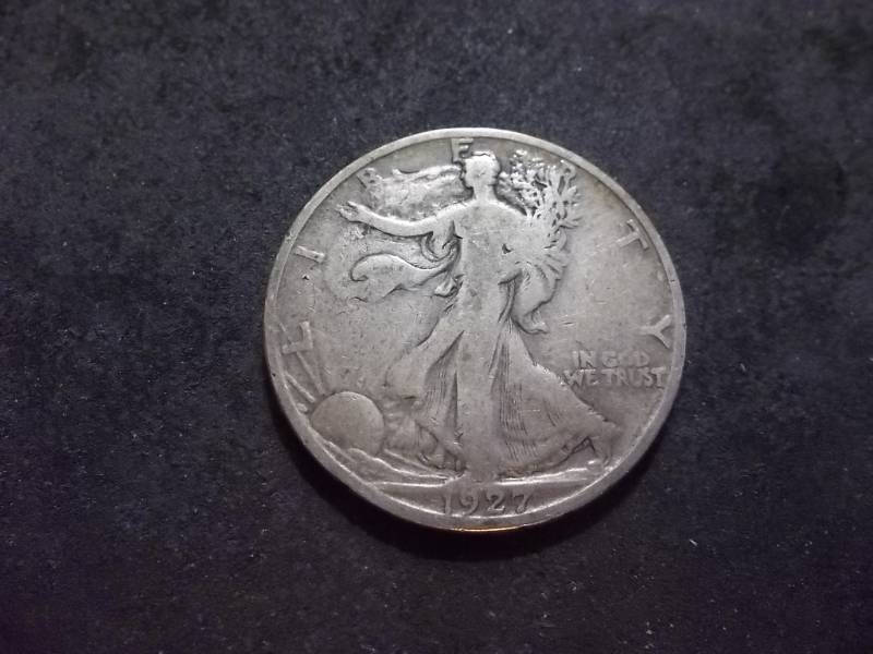 lot 75 image: 1927 S Walker Half Dollar