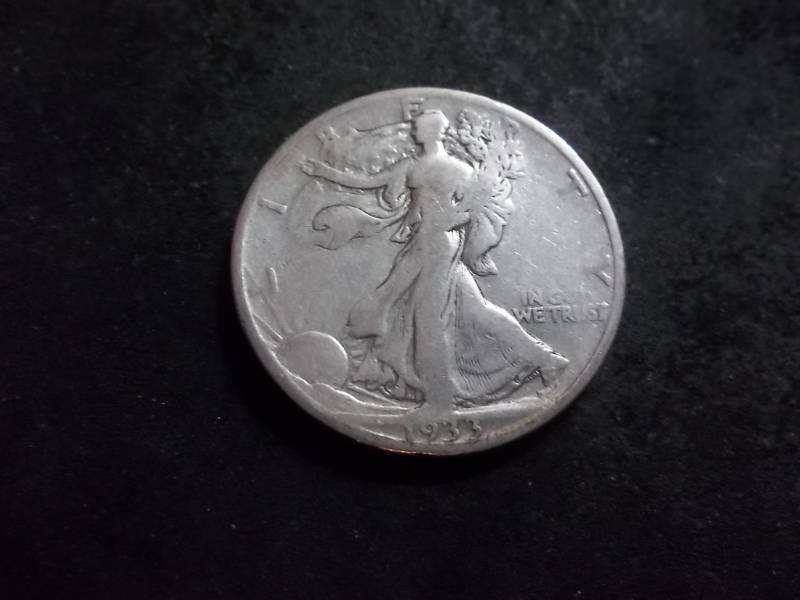 lot 78 image: 1933 S Walker Half Dollar