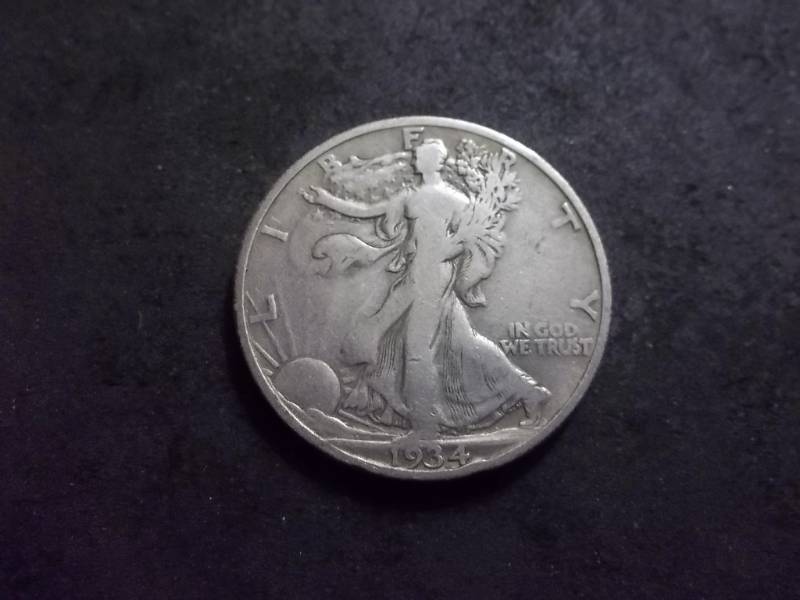 lot 81 image: 1934 S Walker Half Dollar