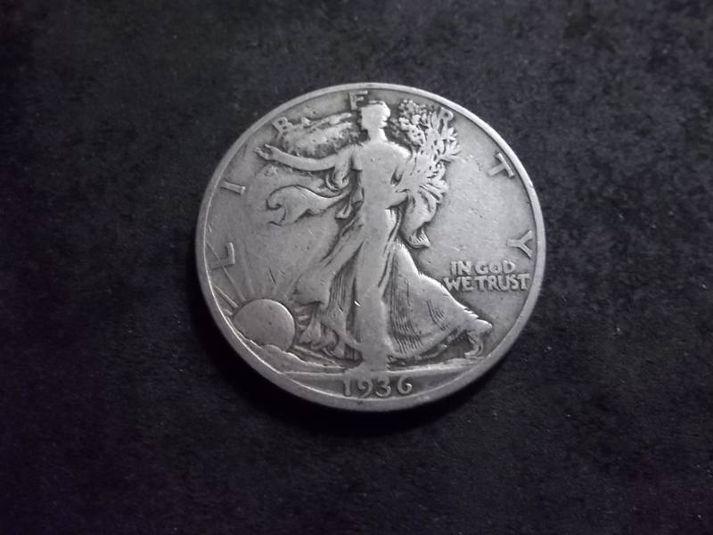 lot 87 image: 1936 S Walker Half Dollar