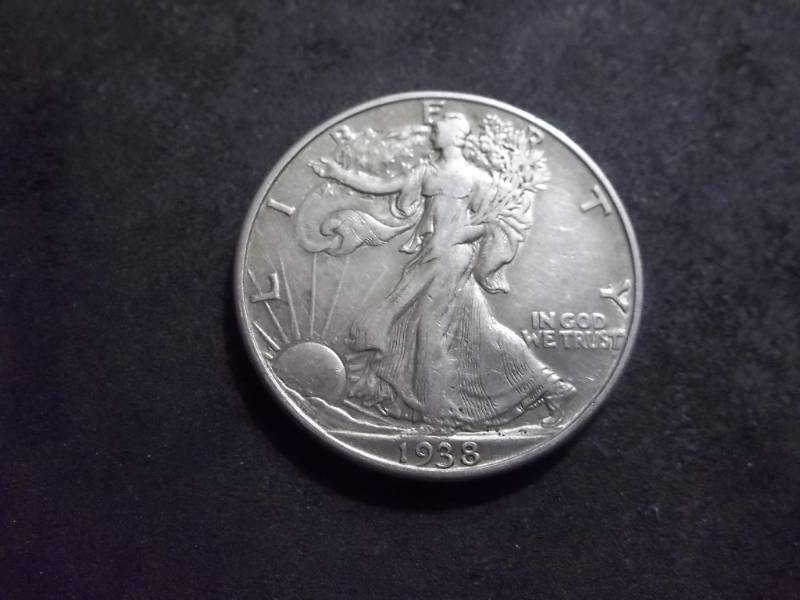 lot 92 image: 1938 D  Walker Half Dollar