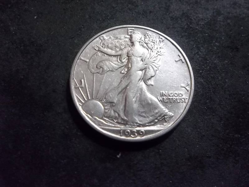 lot 95 image: 1939 S Walker Half Dollar