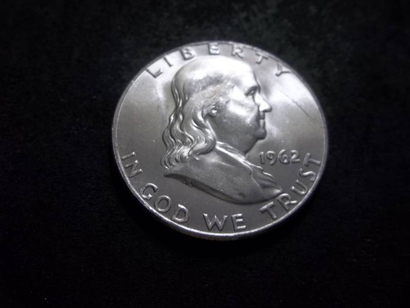 lot 137 image: 1962 D Franklin Half Dollar