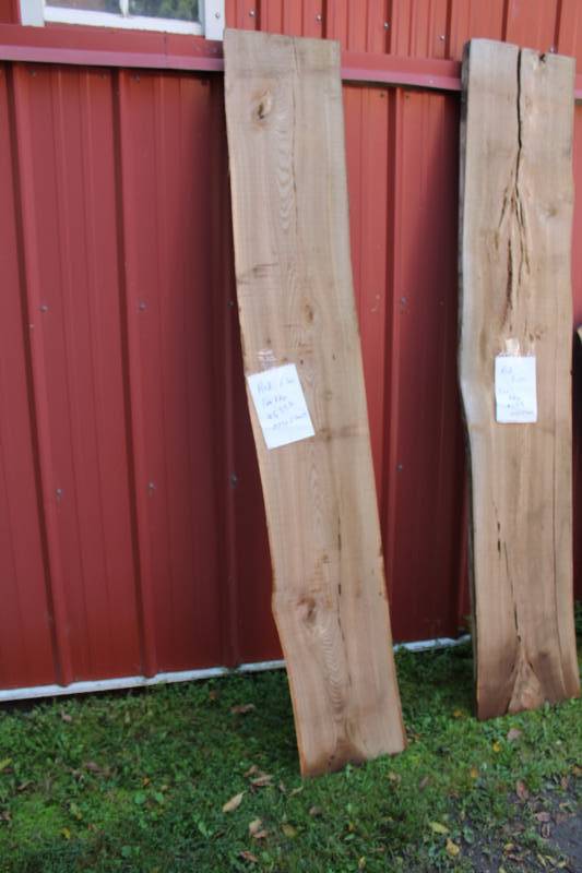 lot 535A image: Red Elm Live Edge Boards