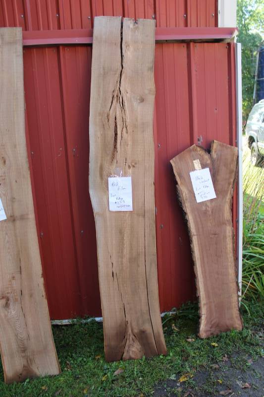 lot 535B image: Red Elm Live Edge Boards