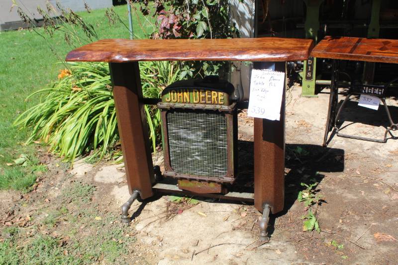 john deere pub table