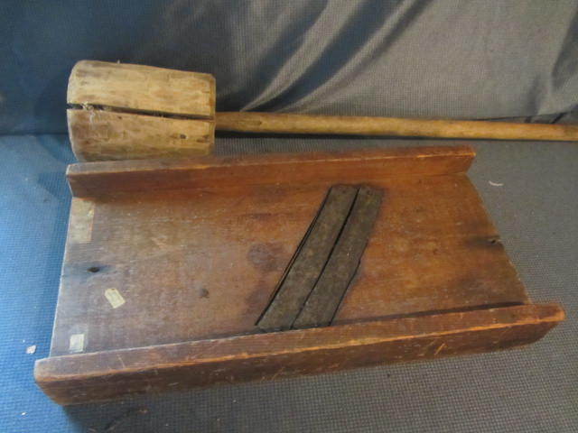 Primitive Kraut Cutter & Stomper