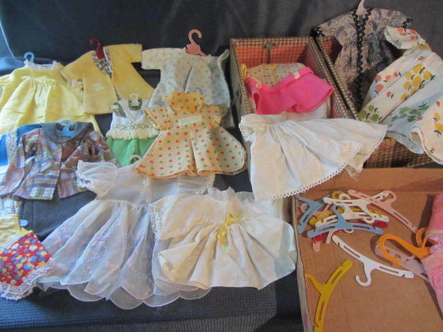 Doll Trunk & Clothes