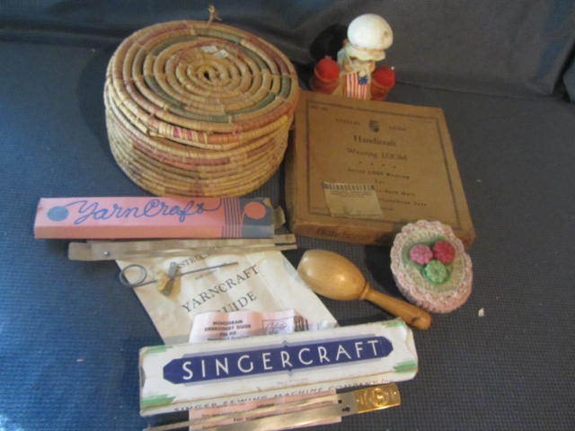 Sewing Basket, Notions, Loom