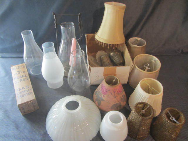 Lamp Chimneys, Shades