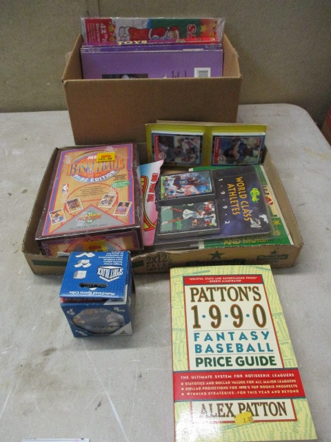 lot 8 image: Sports Collectibles and price books