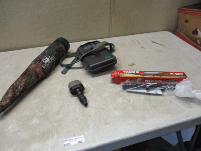 lot 102 image: Game Calls and other gear