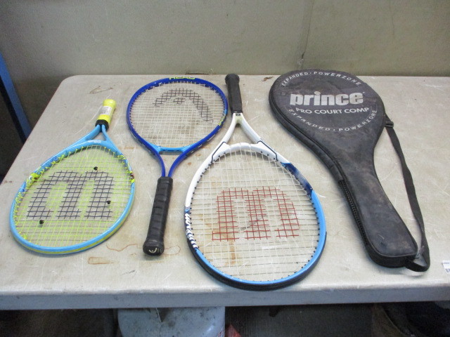 lot 112 image: Rackets