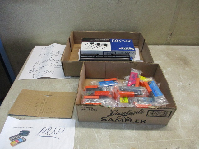 lot 119 image: BrotherCanon Cartridges