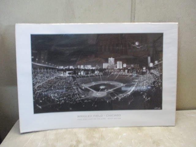lot 128 image: Wrigley Field Lithograph