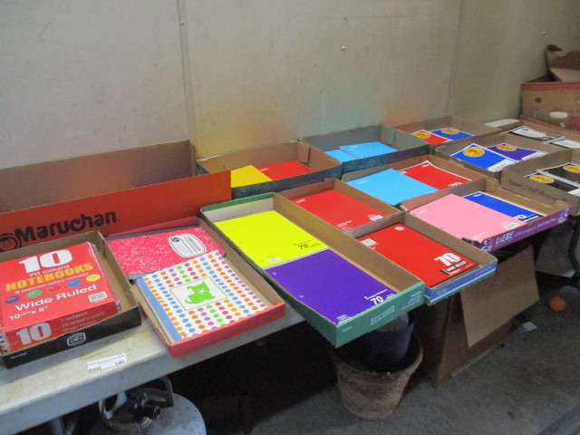 lot 140 image: Notebooks