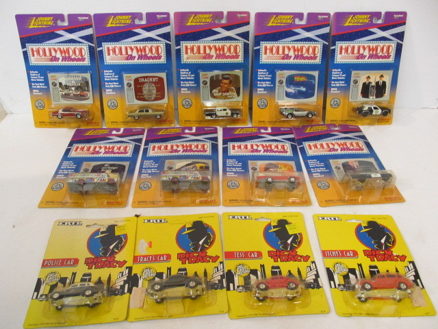 lot 106 image: NIB Johnny Lightning Hollywood On Wheels & Ertl Dick Tracy Cars