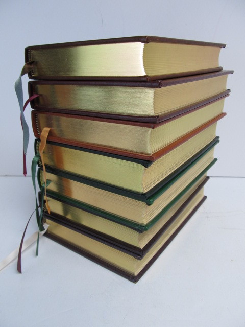 lot 180 image: Very Nice Group of FRANKLIN LIBRARY Signed First Edition Books