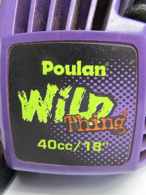 lot 204 image: Working POULAN Wild thing Chainsaw