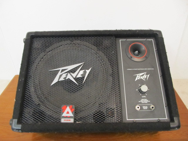 lot 219 image: Working PEAVY Model 112M Floor Monitor Amplifier