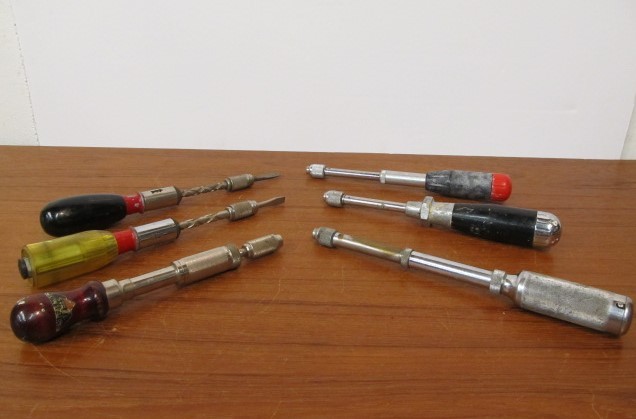 lot 12 image: Lot of 6 Yankee Push Drills 