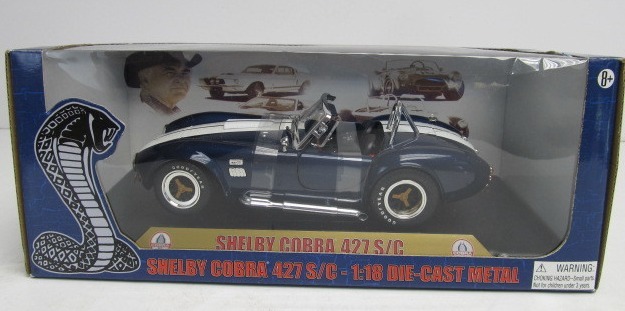 lot 74 image: Brand New Carrol SHELBY COBRA 427 SC Diecast 