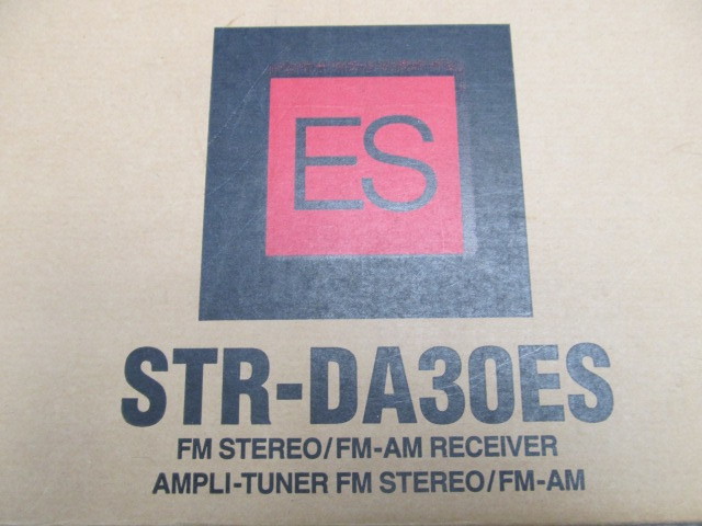 lot 92 image: Brand New SONY Model STR-DA30ES Stereo Receiver