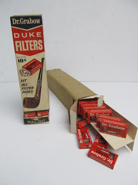 lot 125 image: 2 Boxes of NOS Vintage Smoking Pipe Filters