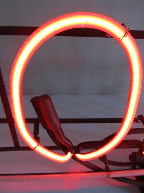 lot 160 image: Working Vintage OPEN Neon Sign