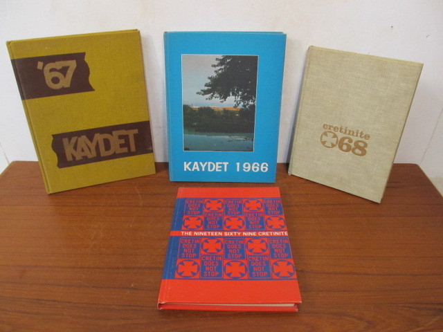 lot 219 image: 1960s St. Thomas Academy & Cretin High School Yearbooks