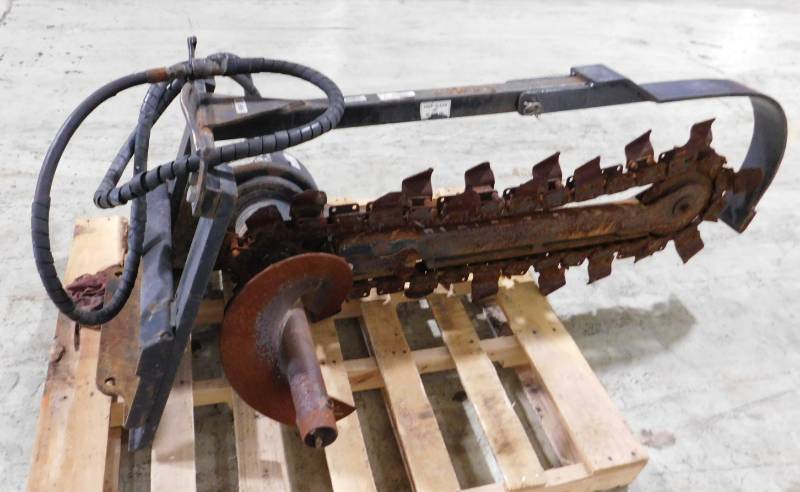 Dingo skid steer Trencher Attachment