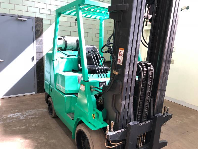 2003 Mitsubishi FGC45K 10,000lb LPG Forklift