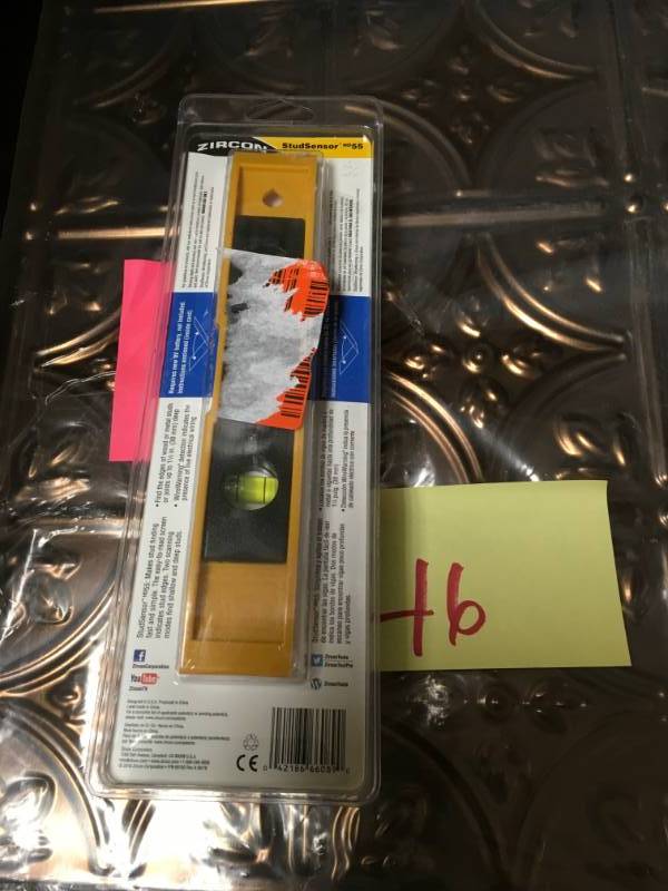 lot 46 image: Zircon StudSensor HD55 Stud Finder lot in good condition