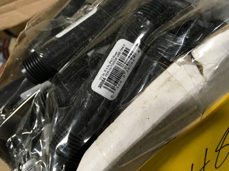 lot 48 image: 12 in. x 4 in. PVC Riser  in good condition