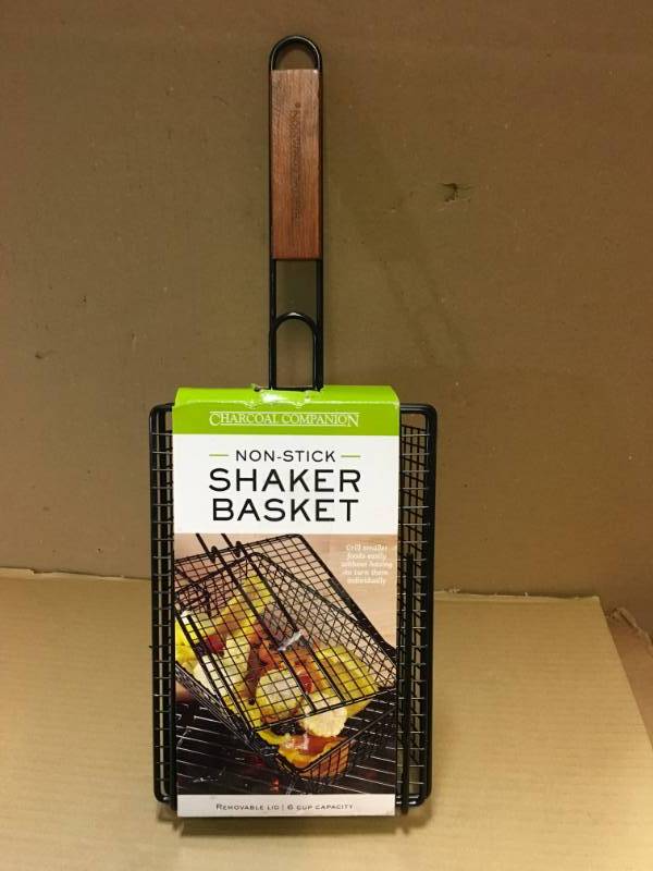 lot 28 image: Charcoal Companion Non-Stick Shaker Basket with Lid