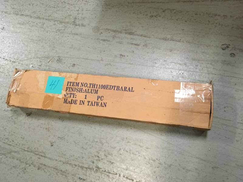 lot 41 image: Global Door Controls 32 in. Aluminum Touch Bar Exit Device