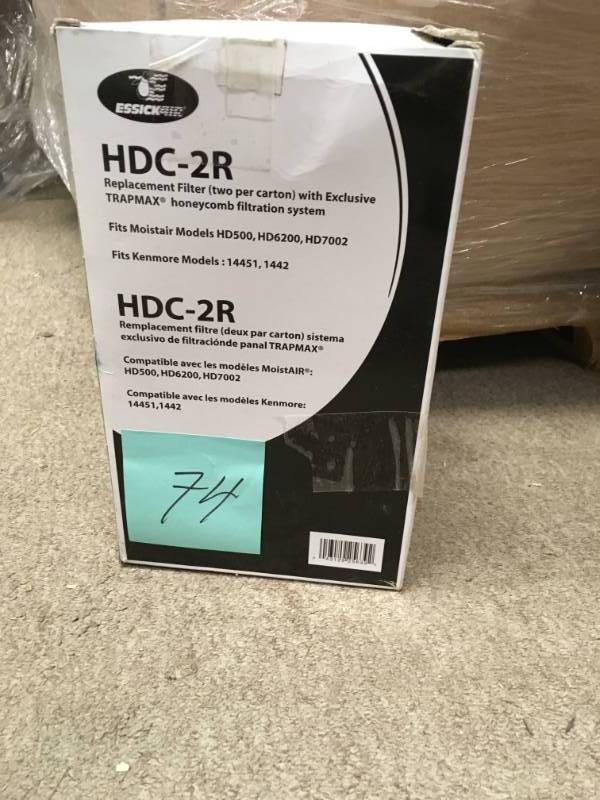 lot 74 image: Essick Air Humidifier Replacement Wick (2-Pack) in good condition