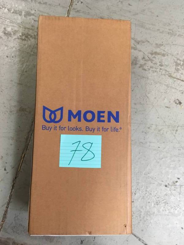 lot 78 image: Case of 3 MOEN Vale 18 in. Towel Bar in Chrome new