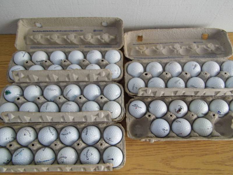 lot 39 image: 57 Golf Balls