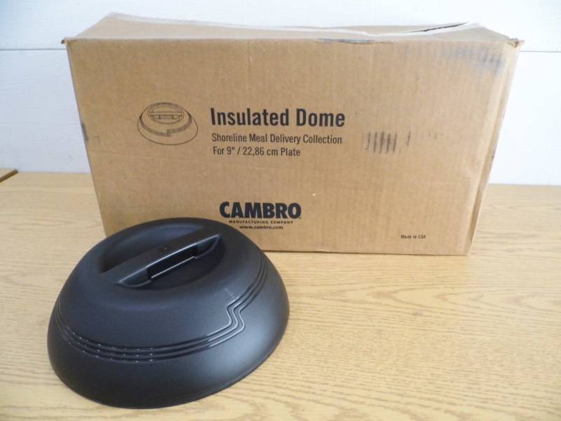 lot 115 image: Case of 12 Cambro Insulated Dome Covers