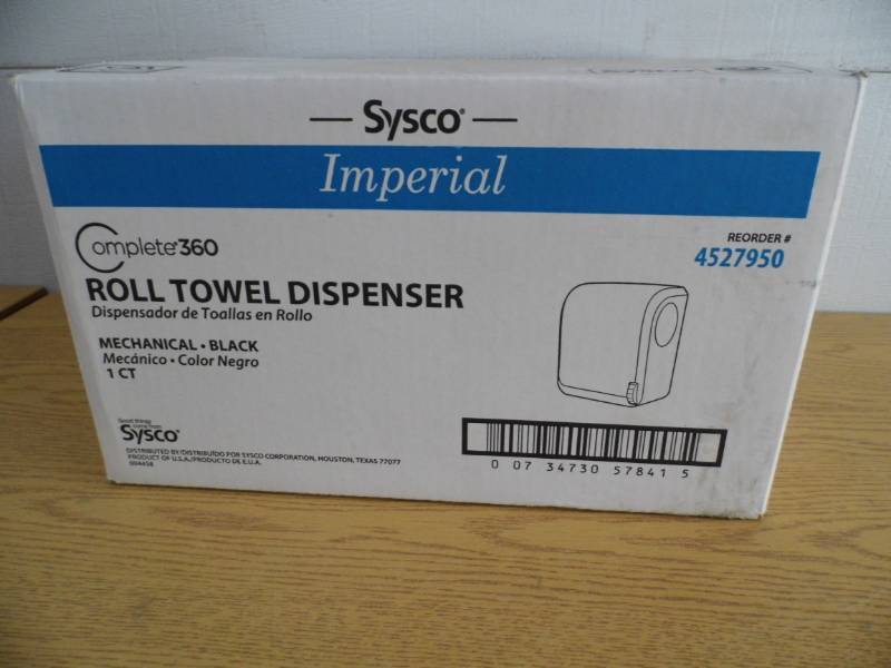 lot 119 image: Sysco Roll Towel Dispenser
