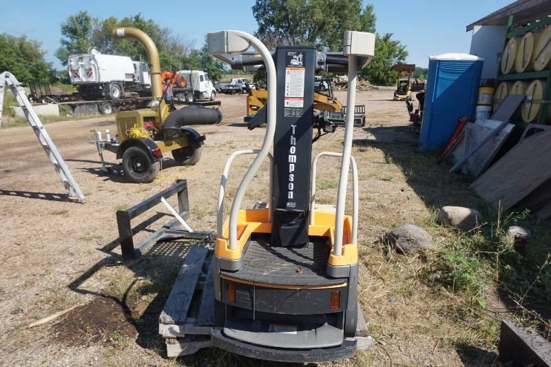 lot 30 image: Thompson Crown Model WAV60 Electric 24 Volt Order Picker Fork Lift