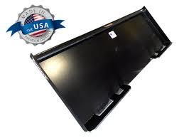 lot 29 image: Universal Mount Bobcat Skid Loader Skid Steer Weld On Attachment Plate